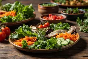 غذای رژیمی با سبزیجات: فواید، دستور پخت‌ها و نکات برای رژیم سالم. با سبزیجات تازه ایرانی، وزن کم کنید و سلامتی‌تان را حفظ کنید. مقاله کامل برای علاقه‌مندان به تغذیه.