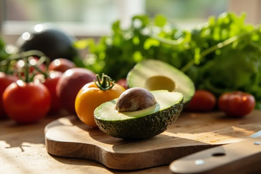 غذای رژیمی با آووکادو: فواید، دستور پخت و نکات تغذیه‌ای برای رژیم لاغری سالم. ایده‌های ایرانی‌پسند برای وعده‌های کم‌کالری و مغذی.