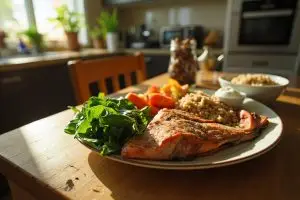 راهنمای کامل غذای رژیمی برای کبد چرب با نمونه برنامه غذایی، غذاهای مفید و ممنوعه. نکات تغذیه‌ای از متخصص برای بهبود سلامت کبد.