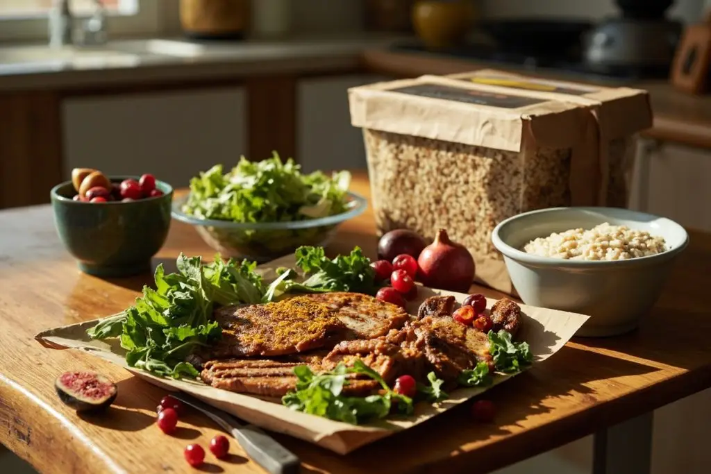 پک غذایی رژیمی: راهنمای کامل فواید، انواع، انتخاب و منوهای ایرانی برای رژیم سالم. صرفه‌جویی زمان و کنترل وزن با وعده‌های آماده و مغذی.