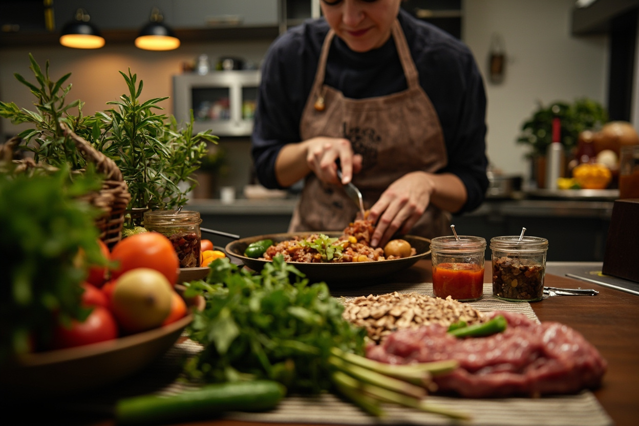 غذای رژیمی خوشمزه: دستورالعملهای ایرانی برای رژیم لاغری سالم. ایدههایی برای وعدههای کمکالری اما طعمدار، با تمرکز بر مواد تازه و اصول سئو.